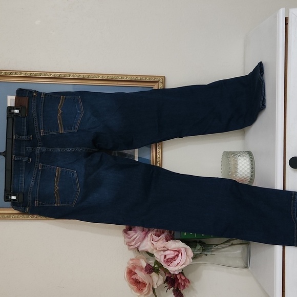 Lucky Brand 6 / 28 Charlie Capri Jeans Summer Spring Casual Dark Wash - Picture 9 of 10